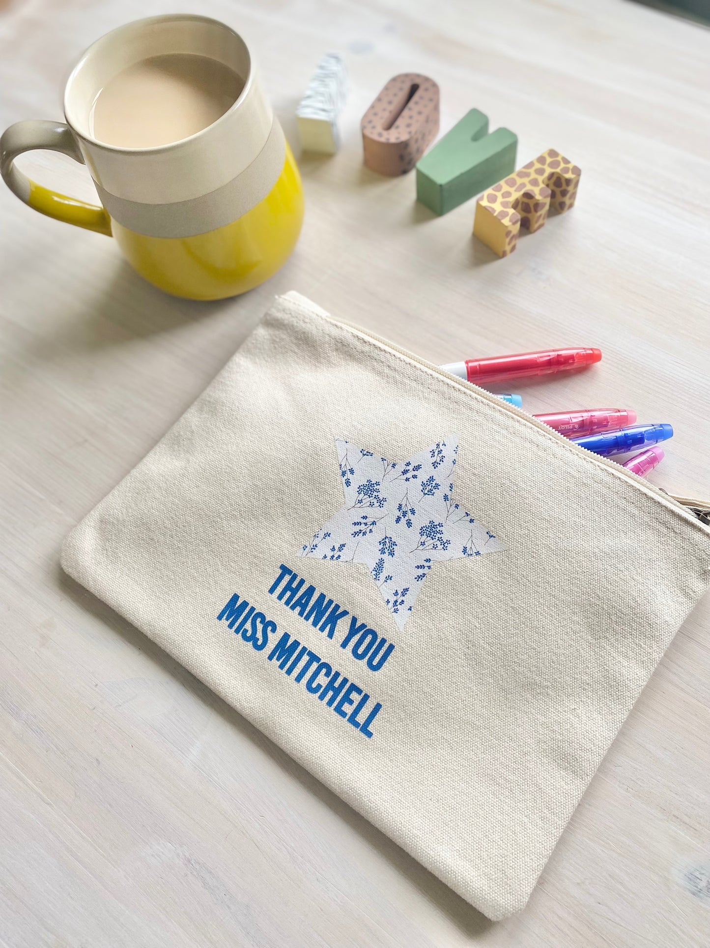 Personalised Teacher Pouch