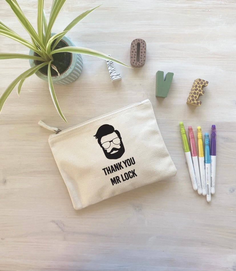 Personalised Teacher Sir Pouch