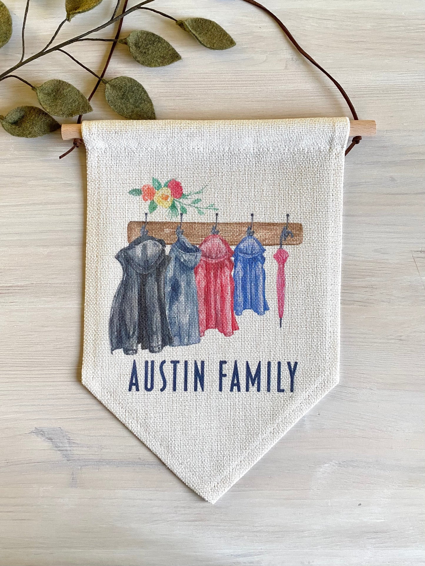 Personalised Family Wall Hanging