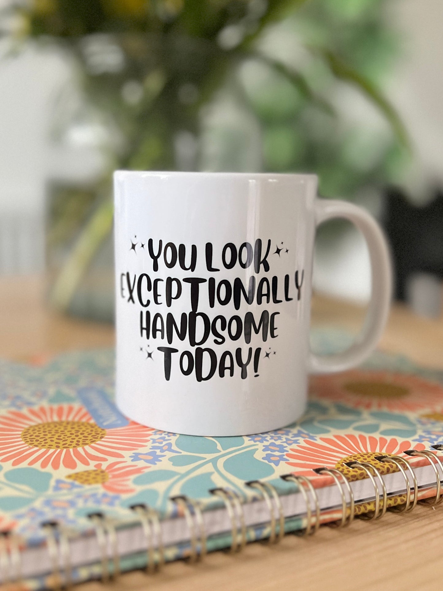 “You Look Exceptionally Handsome Today!” Mug