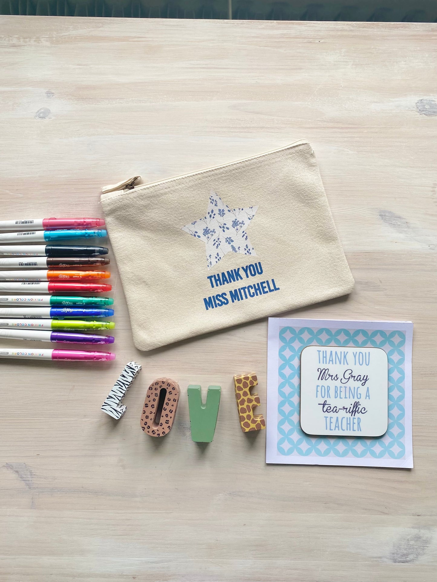 Personalised Teacher Pouch