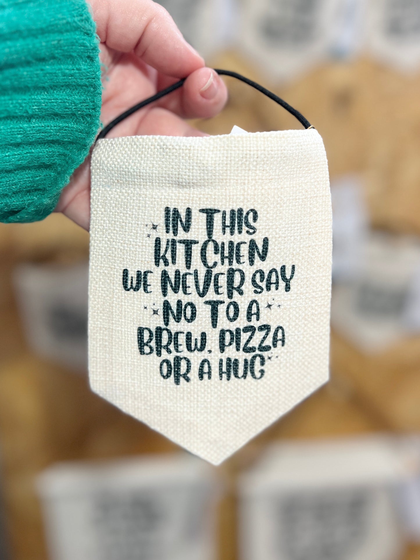 “ In This Kitchen” Mini Flag