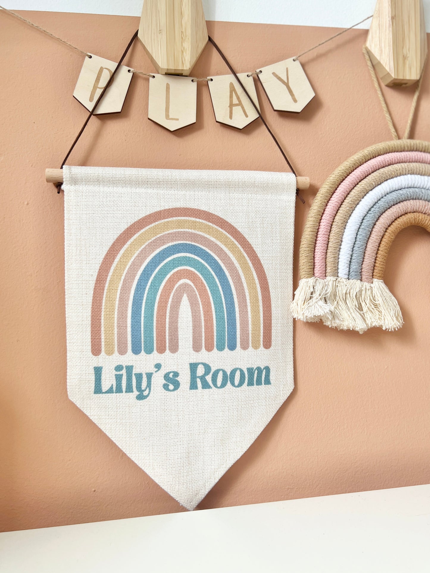 Personalised Large Rainbow Flag
