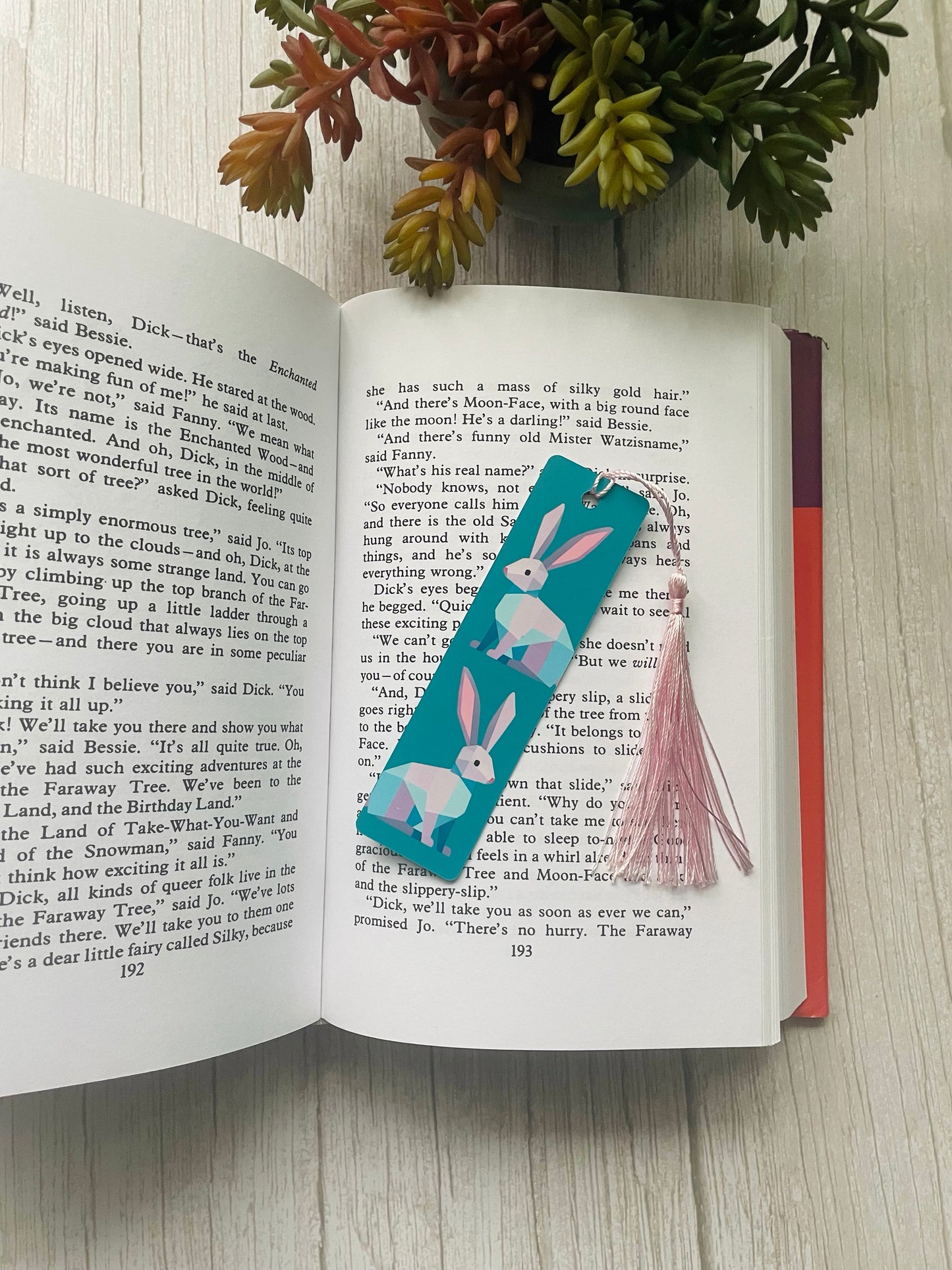Rabbit Metal Bookmark