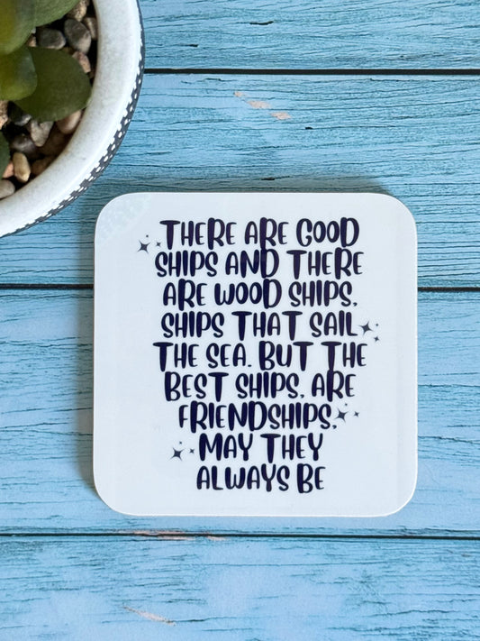 “Good Ships” Coaster