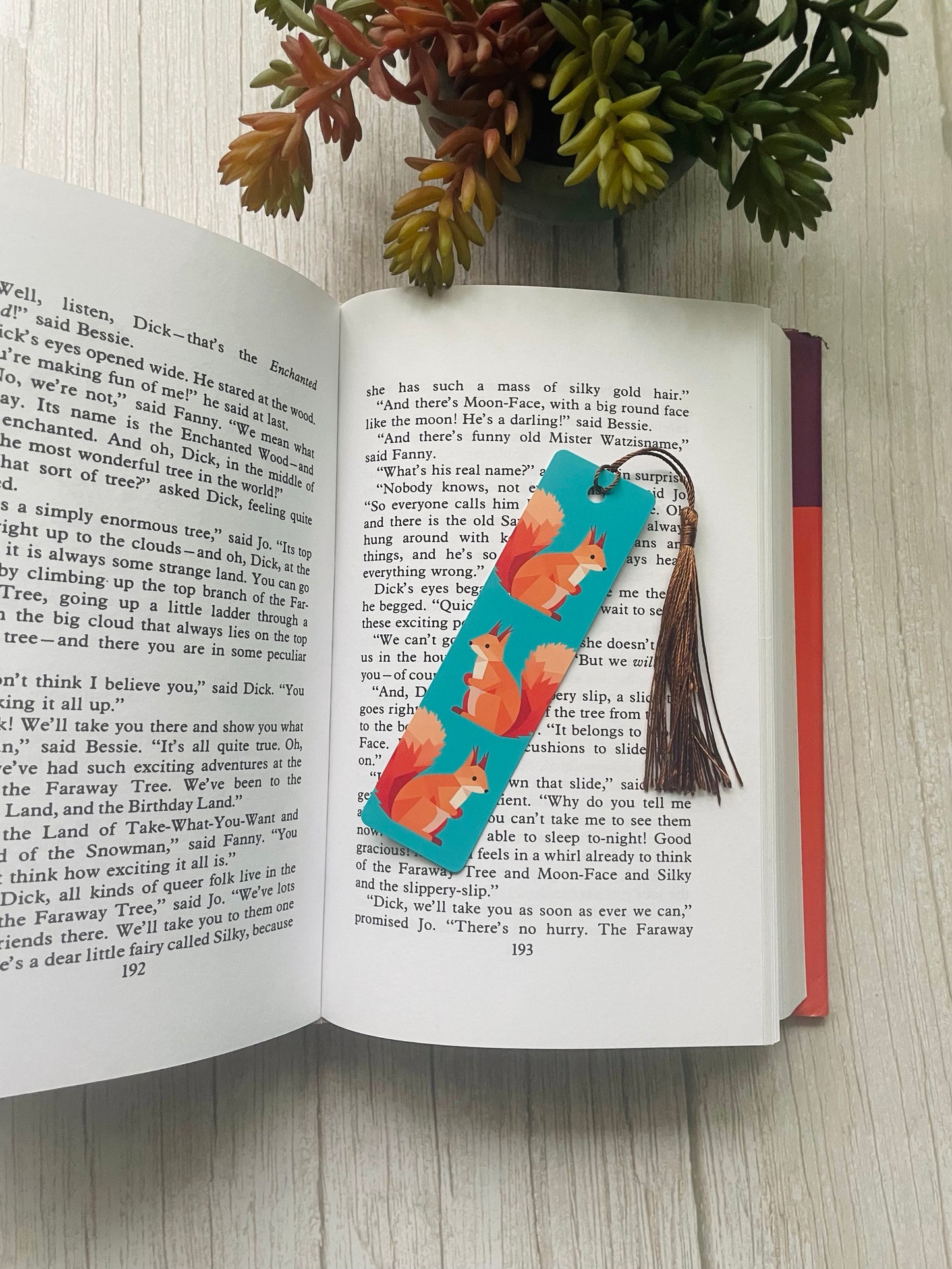 Squirrel Metal Bookmark