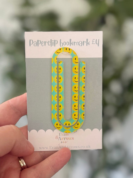 Smiles For Miles Paperclip Bookmark
