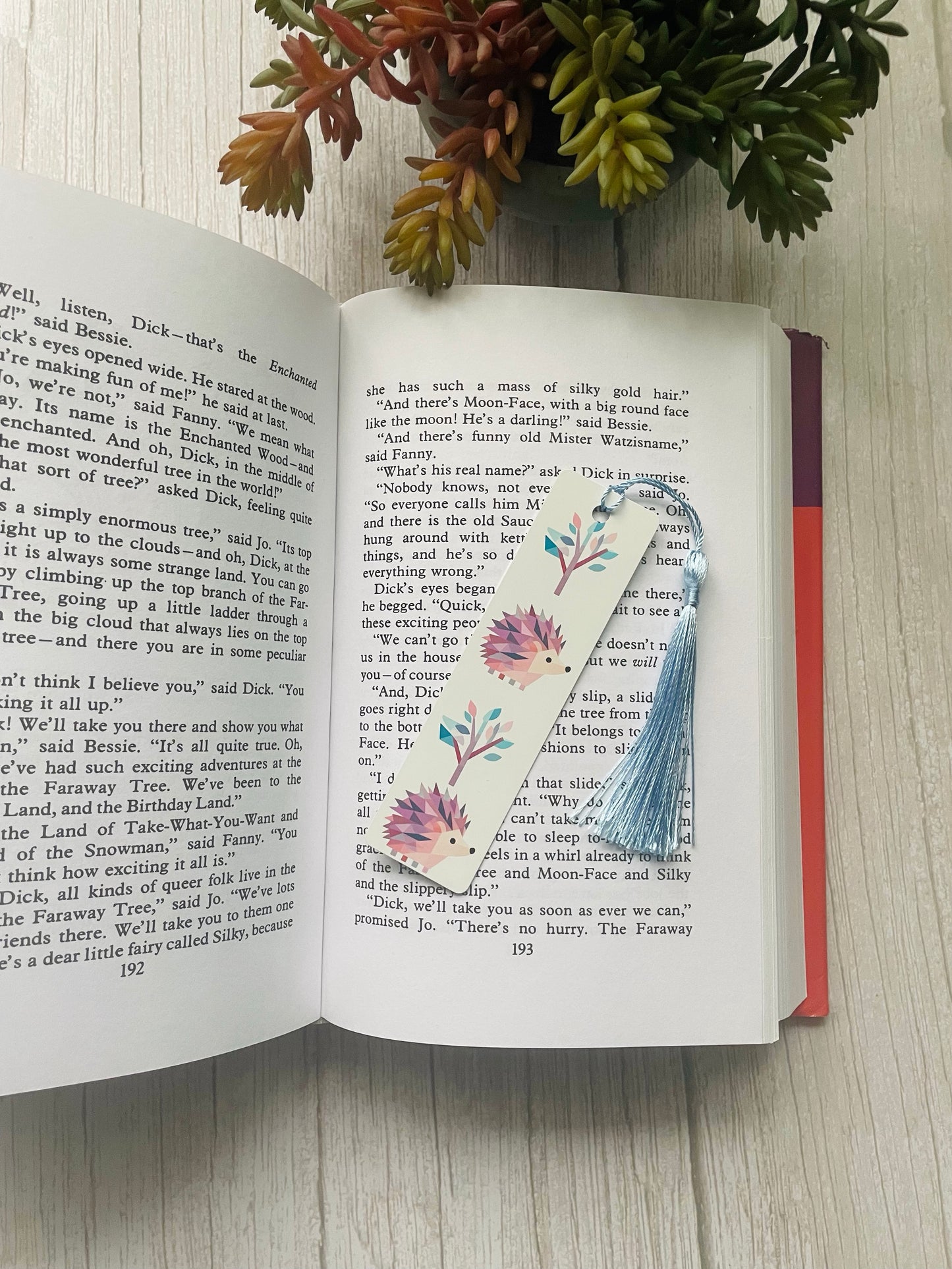 Hedgehog Metal Bookmark